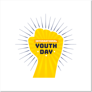 International Youth Day T-shirt Posters and Art